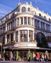 An outside view of Jarrolds Independent Department Store in Norwich