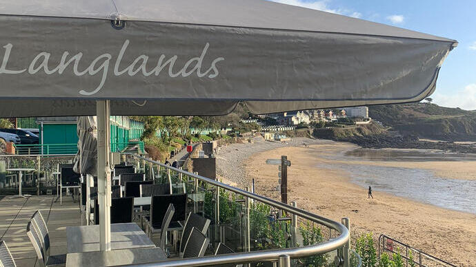 Langland's Brasserie by the sea