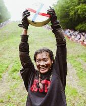 Cheese rolling in Gloucestershire