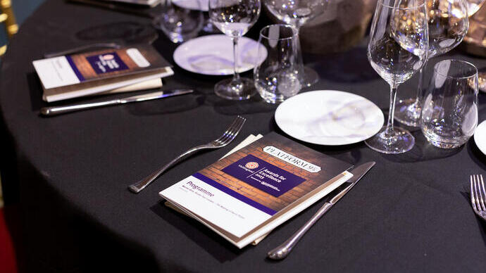 Event Programme for the VisitEngland Awards for Excellence 2023. Warner Bros. Studio Tour - The Making of Harry Potter, Hertfordshire.