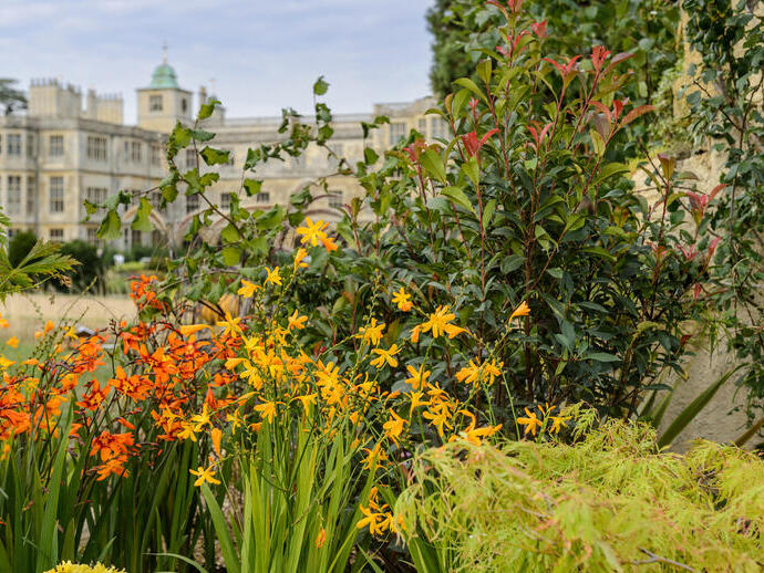 A garden display at BBC Gardeners' World Live - Autumn Fair