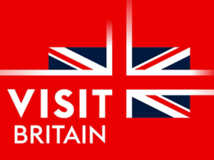 VisitBritain logo on red 450