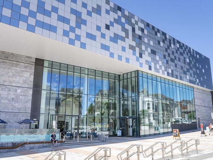 An exterior shot of The Box in Plymouth