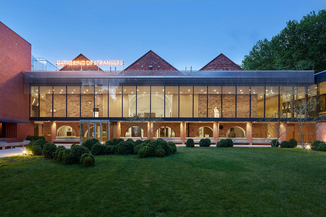 An exterior view of the Whitworth Art Gallery in Manchester