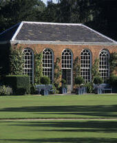 The Orangery at Dunham Massey, viewed across the lawn from the East side of the hall