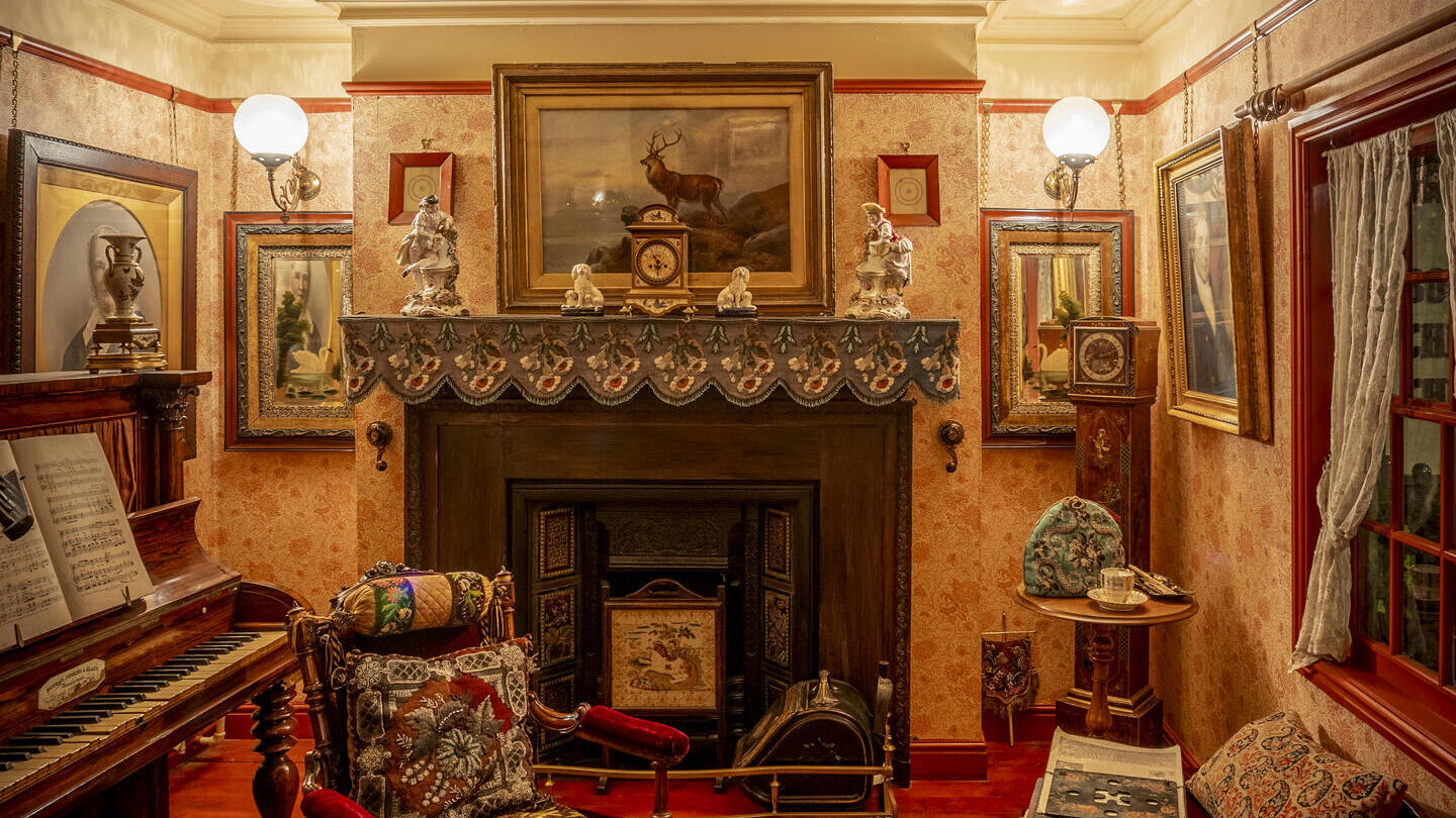 View of inside Abbey House Museum