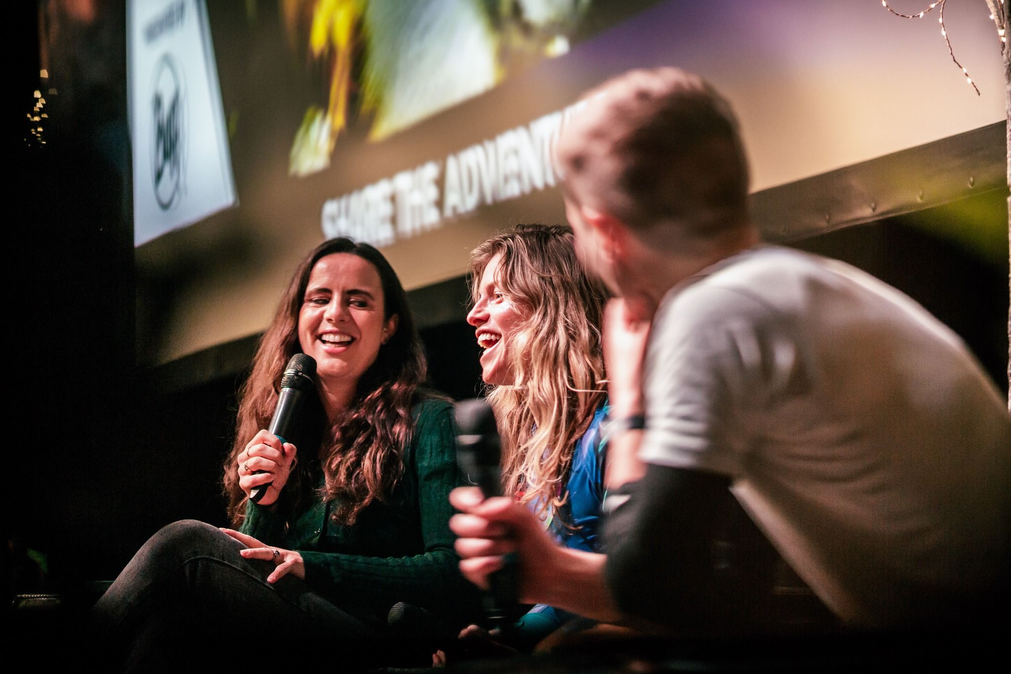 People at Kendal Mountain Literary Festival