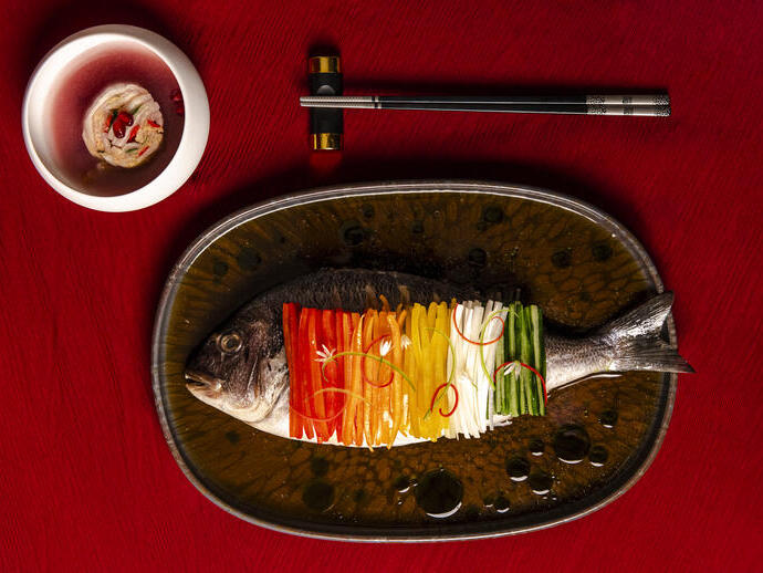 Steamed Sea Bream - Jang