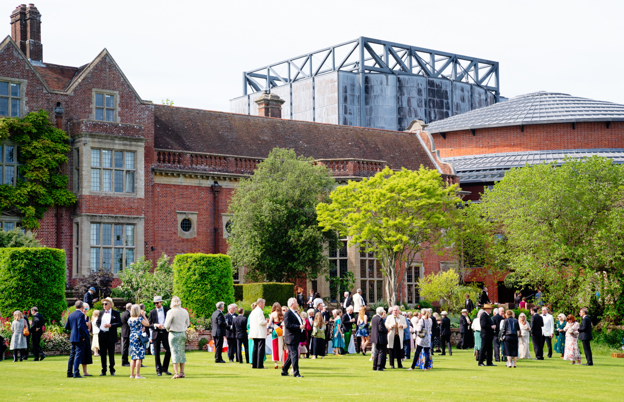 Crowd of people at Glyndebourne