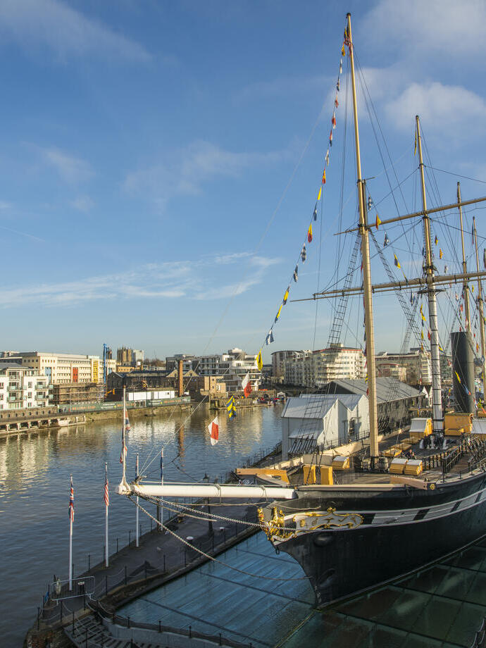 SS Great Britain passenger ship in Bristol.
