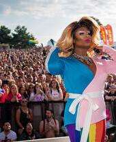 Peppermint en el Bristol Pride