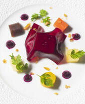 طبق طعام في Sketch، قاعة المحاضرات والمكتبة