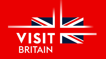 VisitBritain logo on red 450