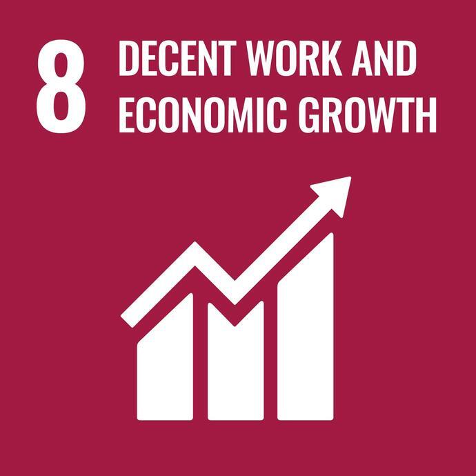 UN SDG 8 decent work and economic growth