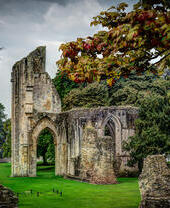 Ruins of an old monastery