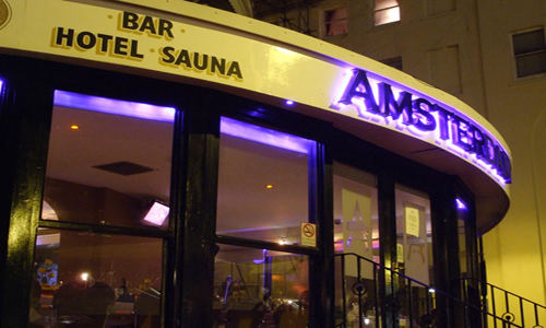 Amsterdam hotel and bar
