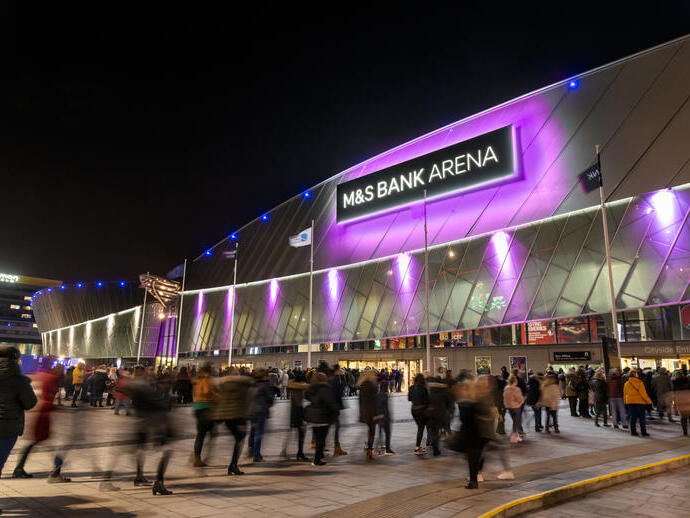 MandS Bank Arena, Liverpool, Inghilterra