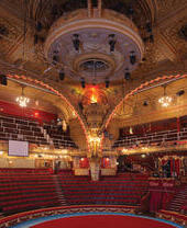 Interior shot of the Circus in Blackpool Tower.