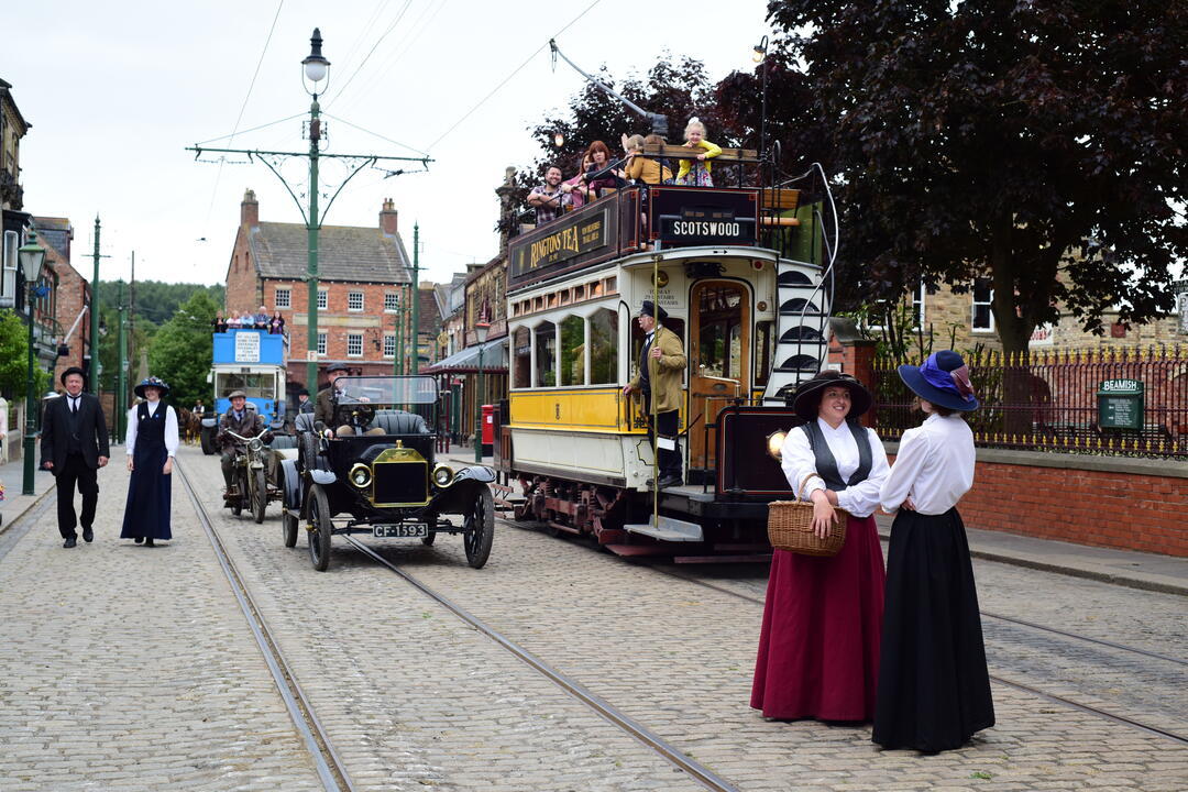 The 1900s Town at Beamish Museum