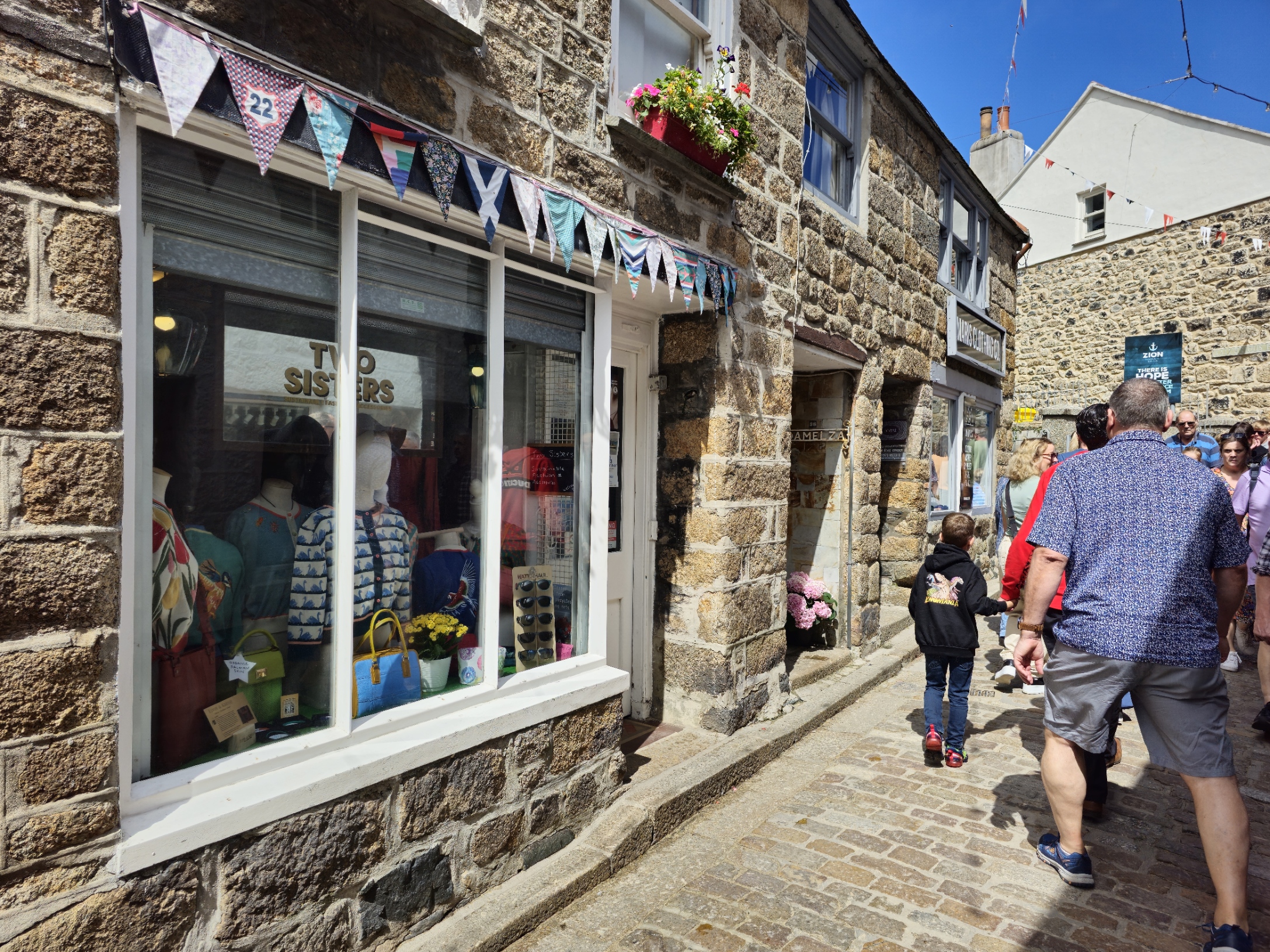 Shopping in St. Ives, Cornwall