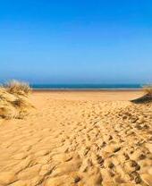 beach in North East England