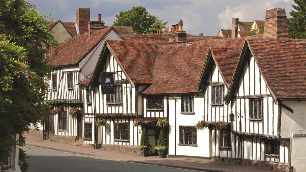 The exterior of The Swan at Lavenham Hotel