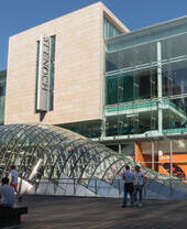 Subway entrance St Enoch Square Glasgow