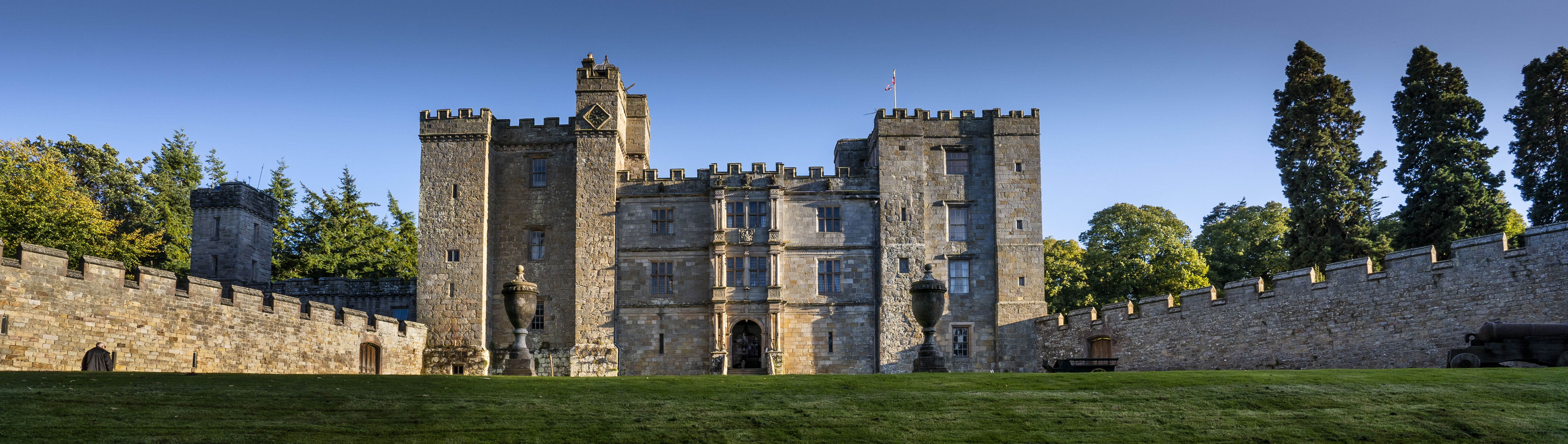 External view of Chillingham Castle