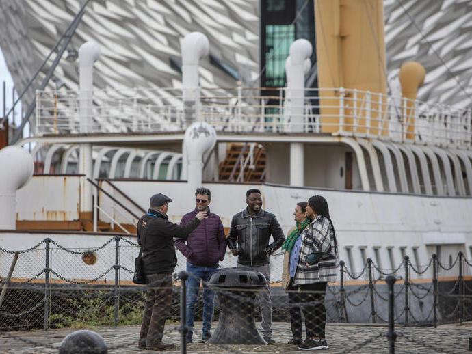 Lagan Legends Walking Tour, SS Nomadic, Titanic Quarter, Belfast, Grafschaft Antrim