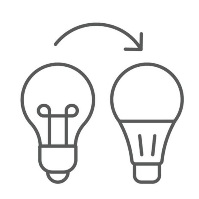 lightbulb types graphics