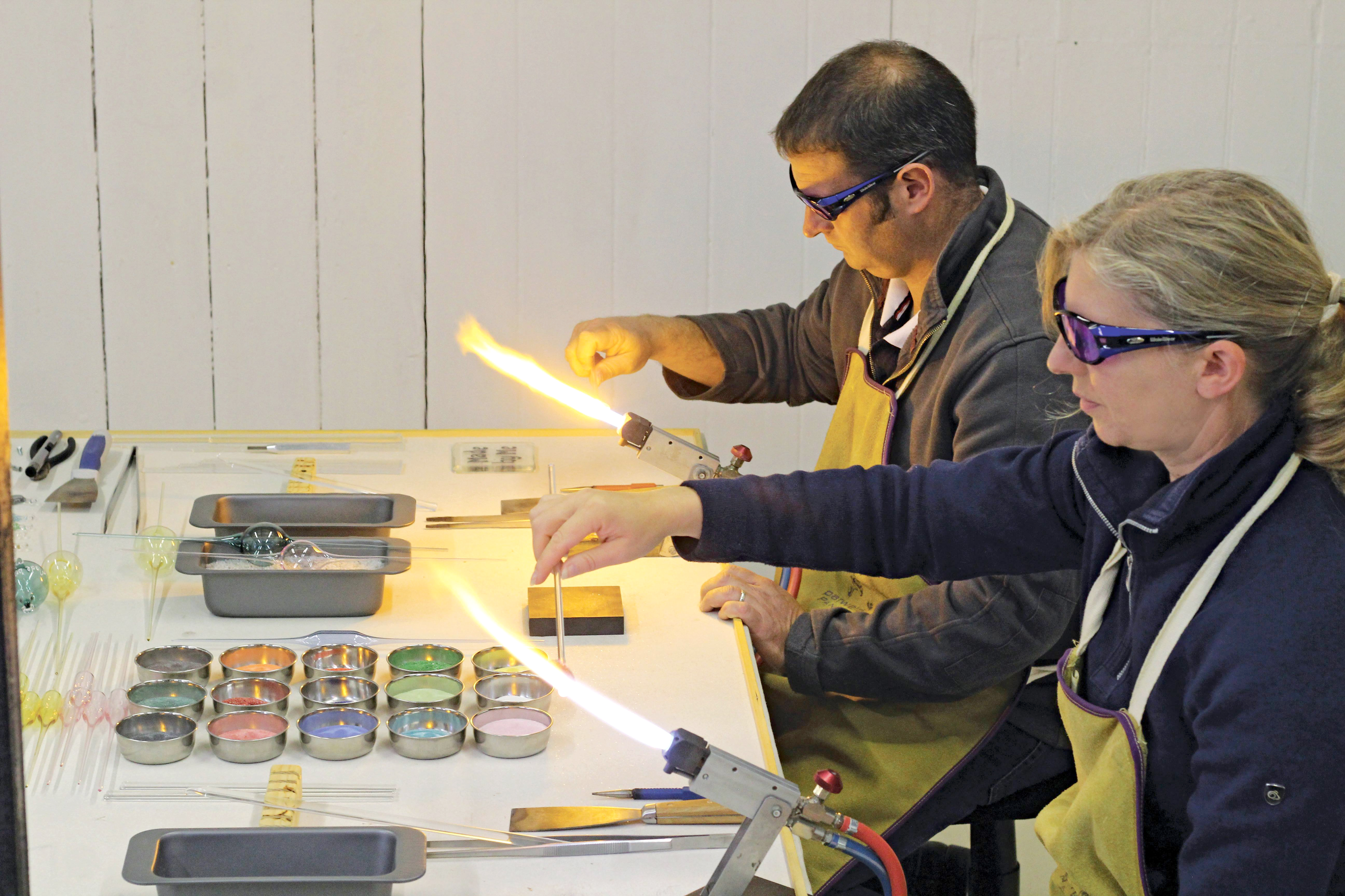 Glassblowing with Gift of Glass