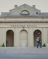 Exterior view of the Theatre Royal in Bury St Edmunds.