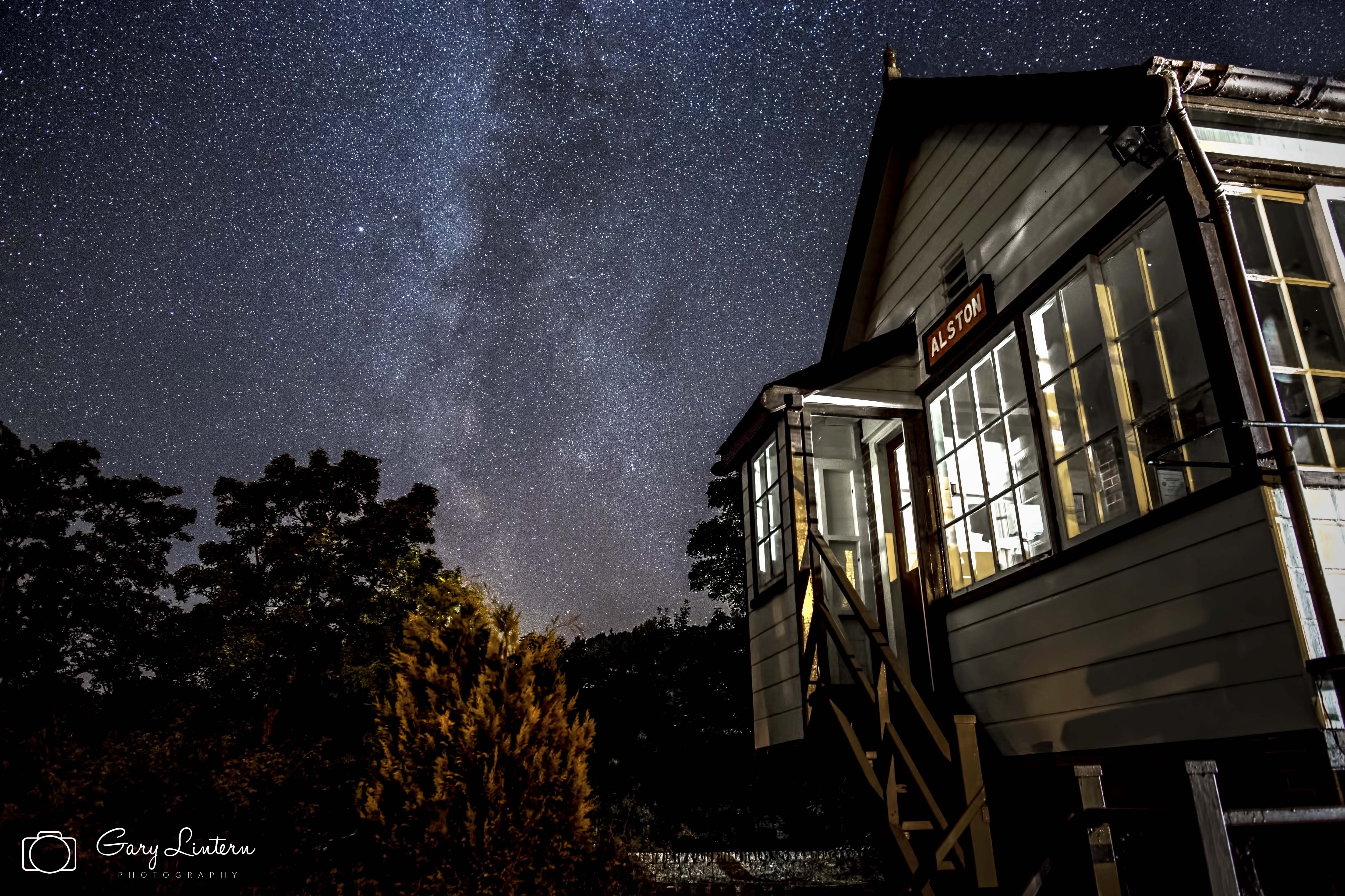 The night sky over the North Pennines