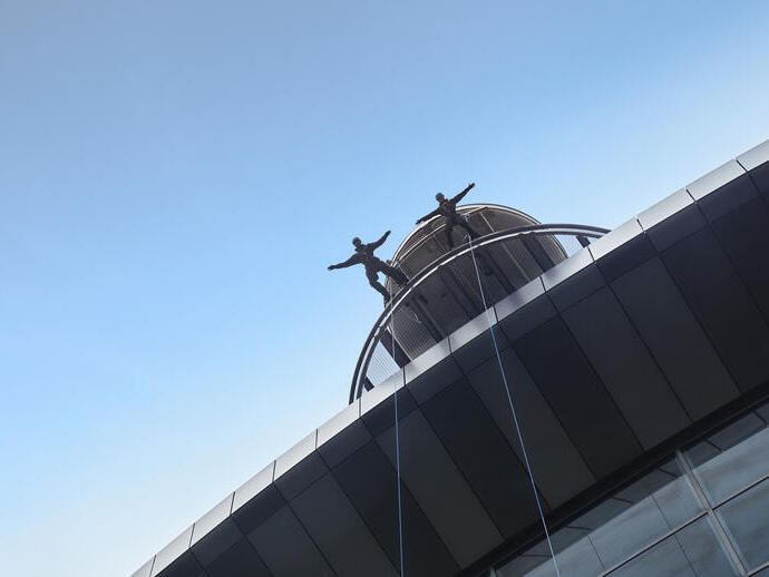 Le Dare Skywalk Edge au stade Tottenham Hotspur, Londres