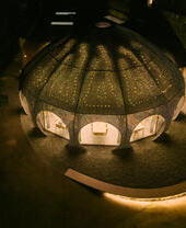 An outside view of Plas Glyn y Weddw Gallery in Wales