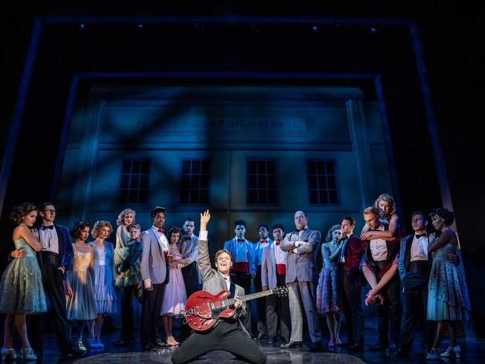 La distribution de Back To The Future The Musical sur scène à Londres
