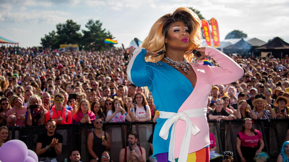 Peppermint en el Bristol Pride