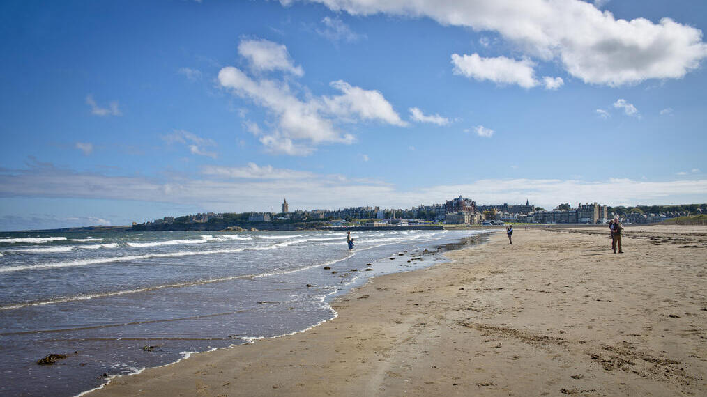شاطئ سانت أندروز، اسكتلندا