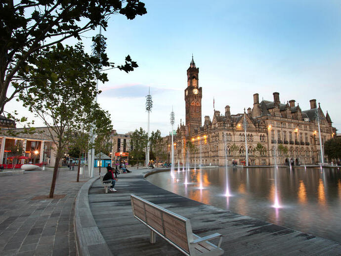 City Park in Bradford