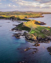 Aerial view of the Llŷn Peninsula, Wales