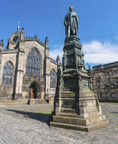 Exterior view of St Giles Cathedral