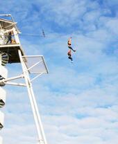 People at Brighton Zip