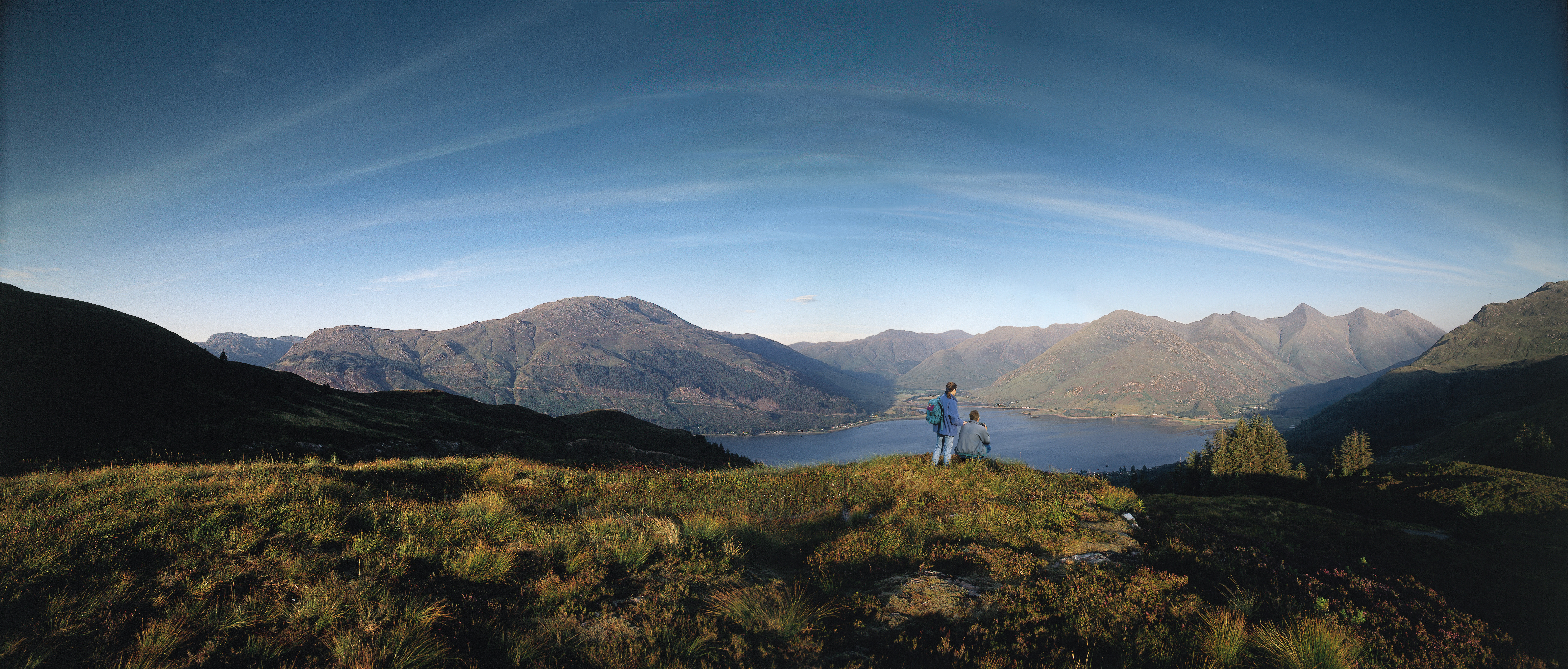 Highlands Wildscapes, Loch Duich from Mam Rattachan