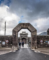 L'extérieur de la prison de Dartmoor