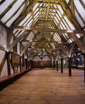 The great hall of the Merchant Adventurers Hall in York