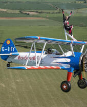 Wingwalking avec AeroSuperBatics