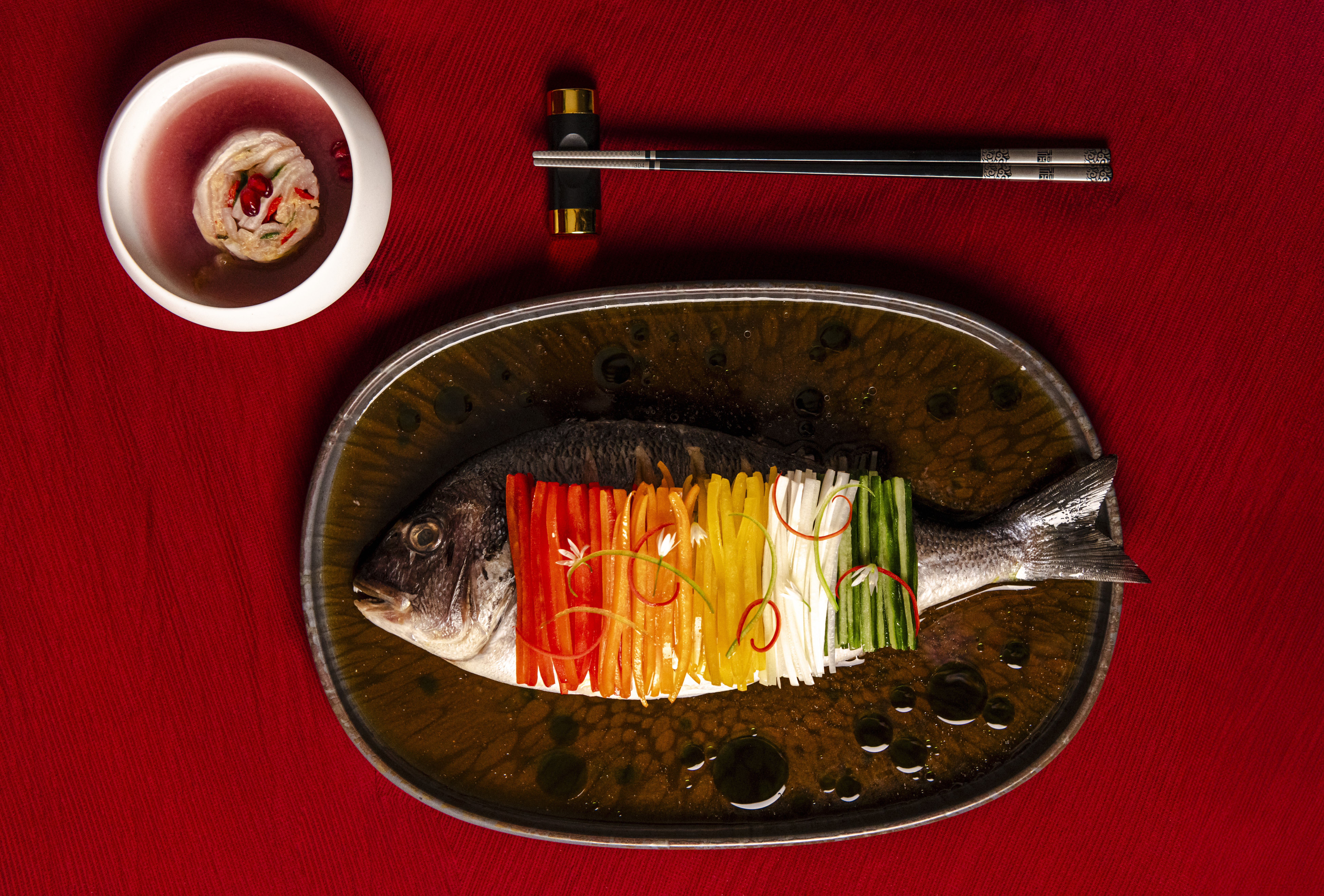 Steamed Sea Bream - Jang